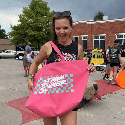 Hot Mom Summer XXL Tote Bag