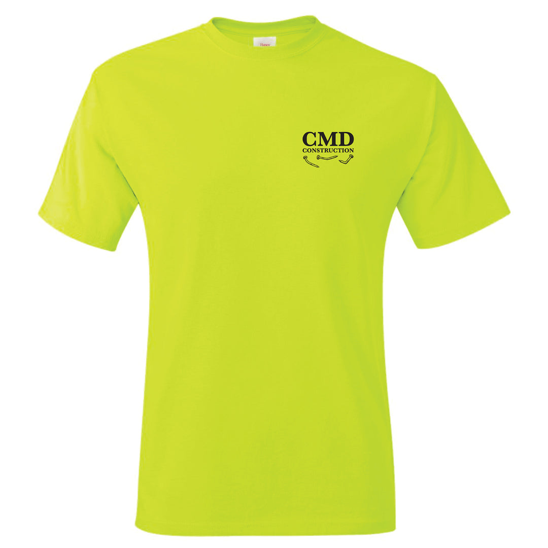 Couple More Days Construction - Safety Green Tee