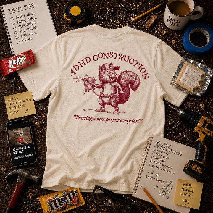 ADHD Construction Tee *NEW RELEASE!*
