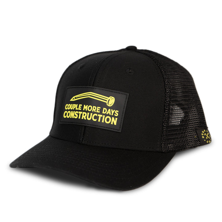 Couple More Days Construction Trucker Hat