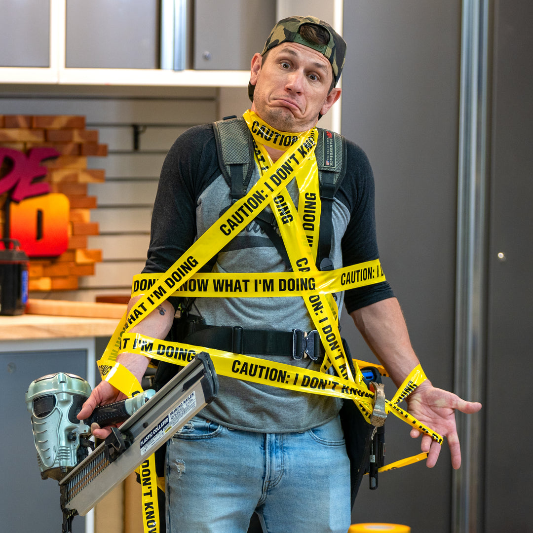 CAUTION Tape " I Don't Know What I'm Doing"