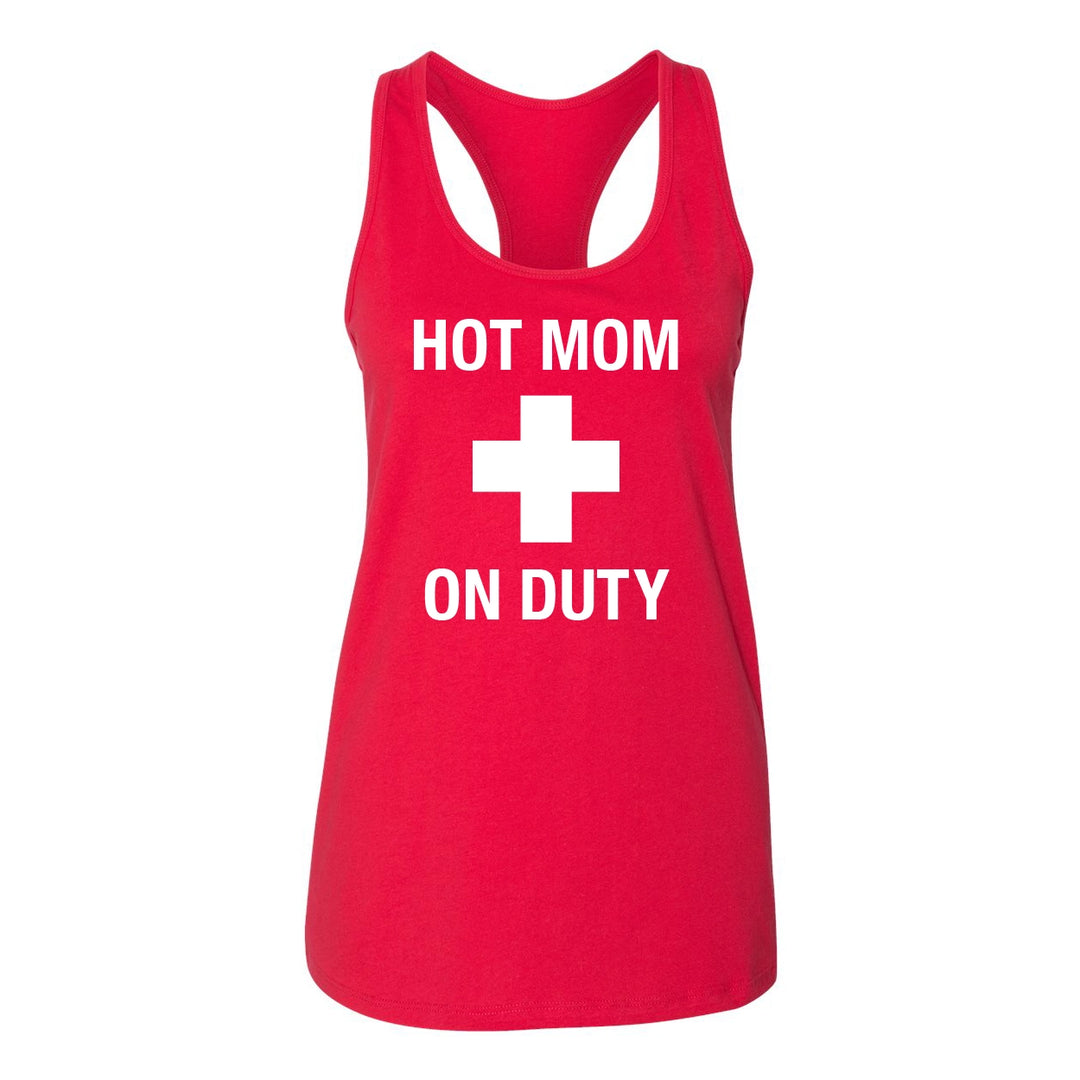 Hot Mom on Duty Tank Top