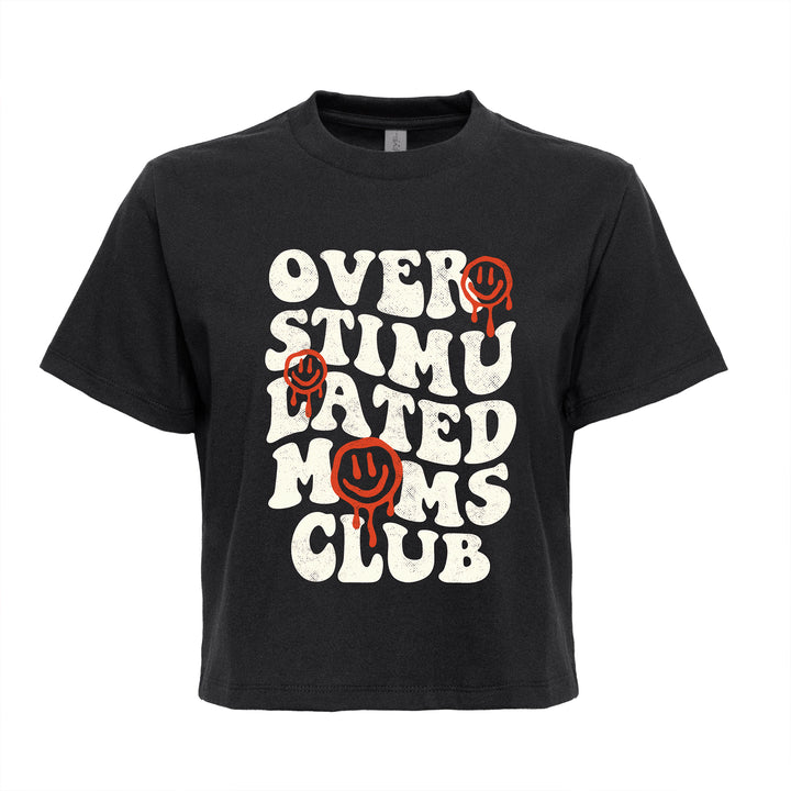 Overstimulated Mom's Club Ladies Tee