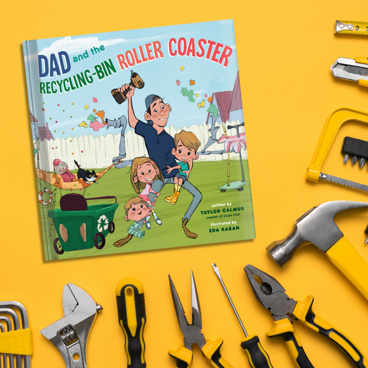 Dad And The Recycling-Bin Roller Coaster Picture Book