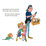 Dad And The Recycling-Bin Roller Coaster Picture Book