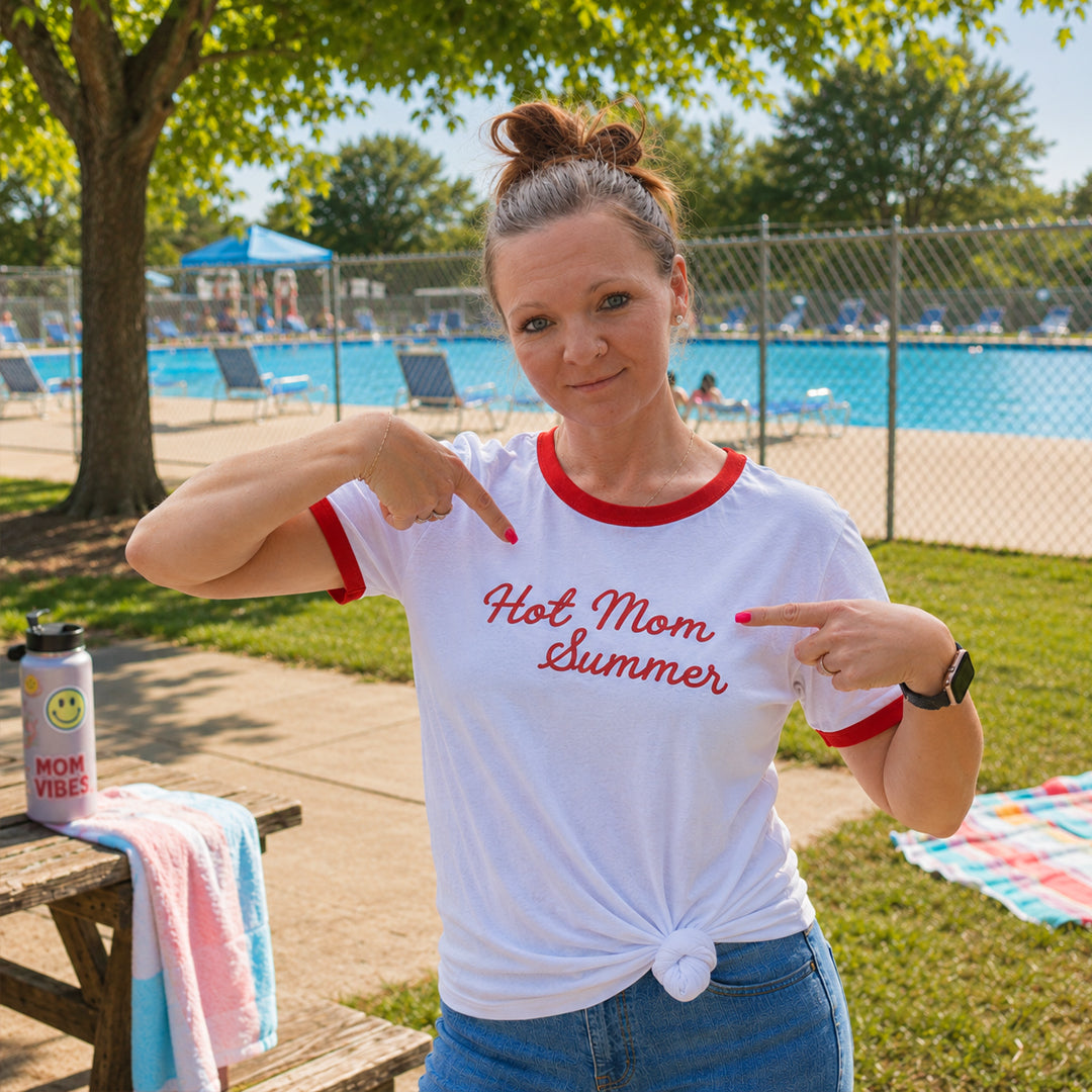 *LIMITED DROP!* Hot Mom Summer Ringer Tee