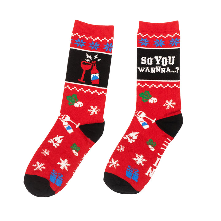2023 "So You Wanna?" Christmas Sweater + FREE socks