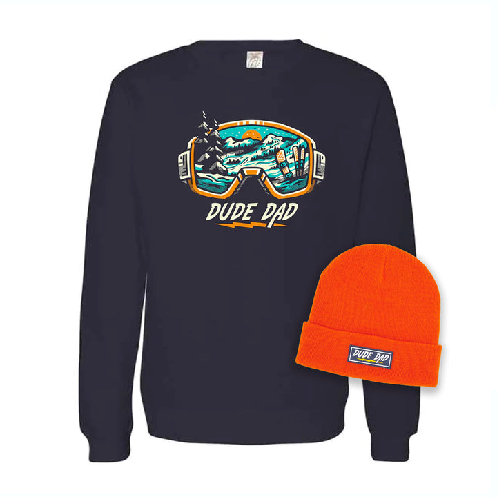 Goggles Sweatshirt w/ FREE BEANIE!