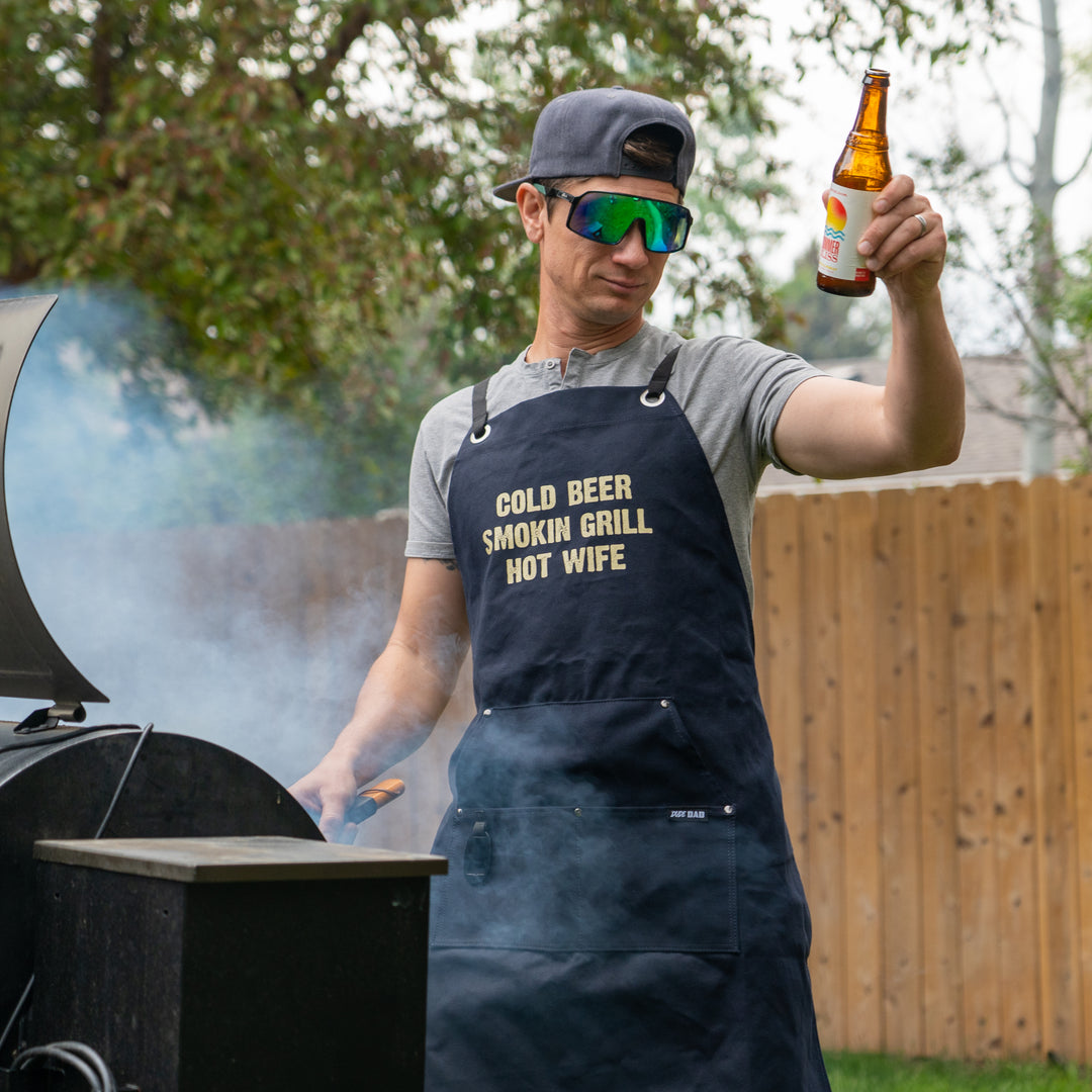 Funny Towel for Grilling - I Only Smoke the Good Stuff