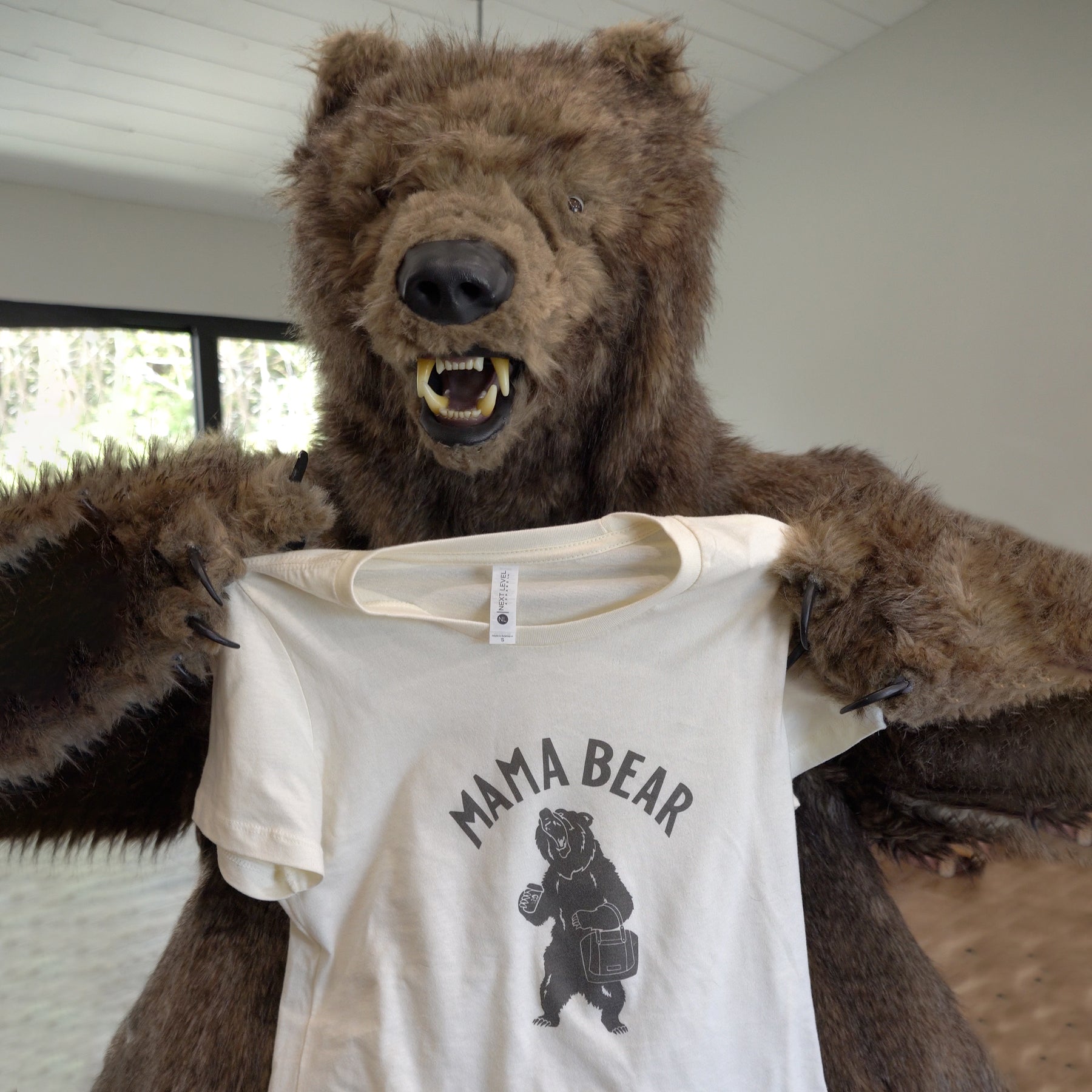 Mama Bear Short Sleeve Slate / 3XL