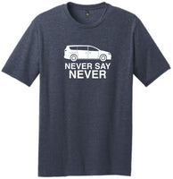Never Say Never Minivan Mens' Tee