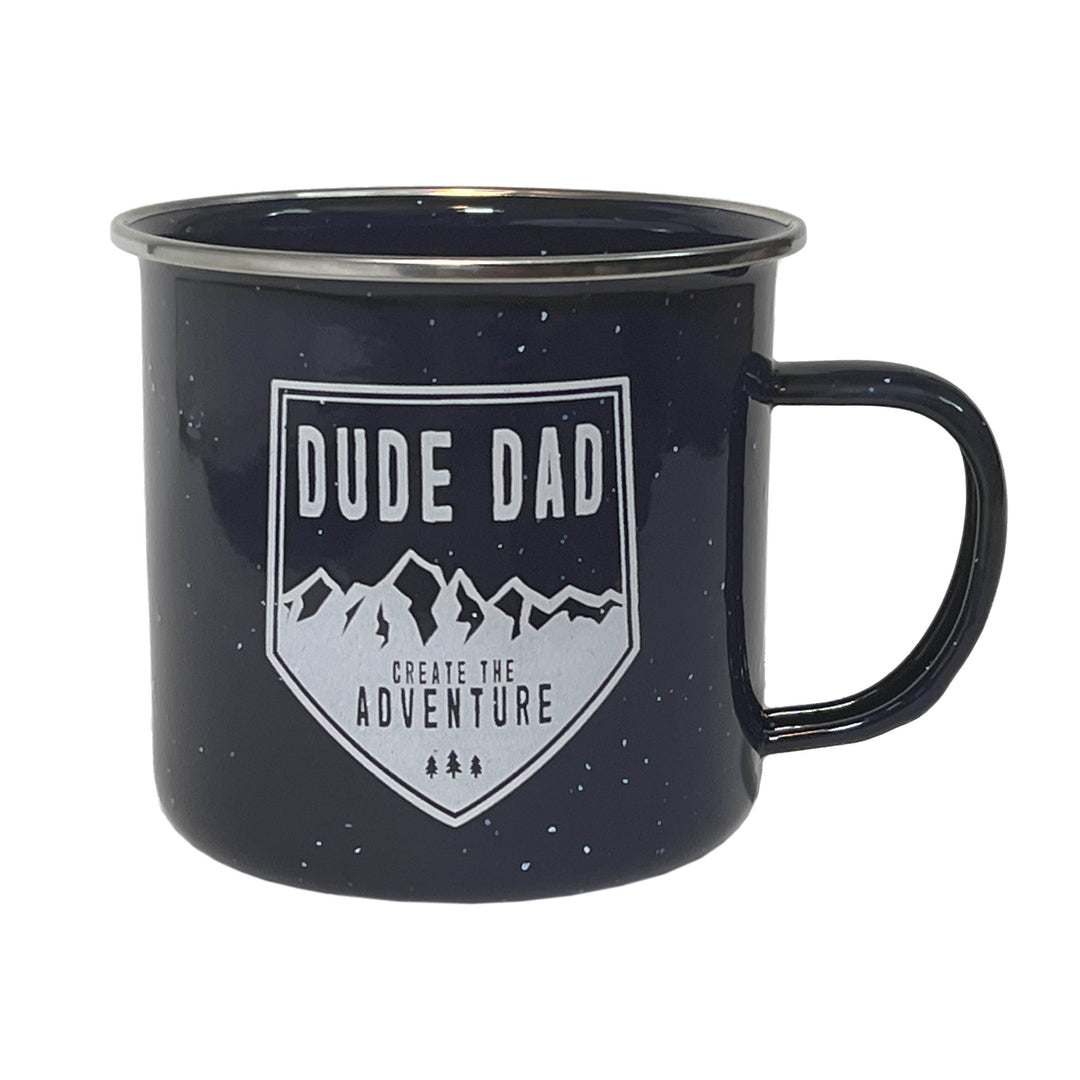Blue Metal Camping Mug – Dude Dad